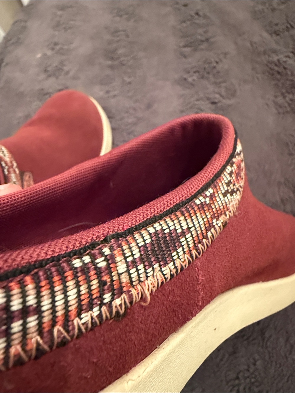 Keen Women's Rust Red Slip-On Clogs - Picture 7 of 8